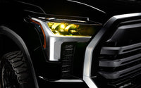 Thumbnail for Oracle 2022+ Toyota Tundra ColorSHIFT RGB Demon Eye Headlight Upgrade Kit SEE WARRANTY