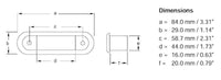 Thumbnail for Hella Step Lamp 1X2 Wwht Md12/24 Ss Rim 2Xt