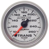 Thumbnail for Autometer Ultra-Lite II  2-1/16in Transmission Temperature 100-260 Deg F Digital Stepper Motor Gauge