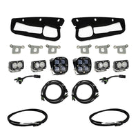 Thumbnail for Baja Designs 2021+ Ford Bronco Clear SAE Fog Pocket Kit w/Upfitter