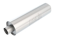 Thumbnail for Borla Heavy Duty (Truck) Muffler - 3in Center-Center 24in x 6.75in Round (Notched)