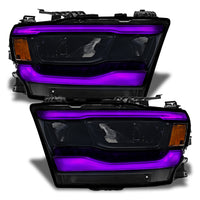 Thumbnail for Oracle 19-21 Dodge RAM 1500 RGB+W Headlight DRL Kit - Reflector LED Headlights - SEE WARRANTY