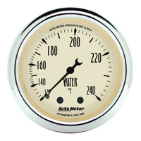 Thumbnail for AutoMeter Gauge Kit 5 Pc. 3-1/8in. & 2-1/16in. Mech. Speedo. Wtmp & Oilp Antq Beige