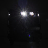Thumbnail for AlphaRex 16-18 Chevy 1500HD NOVA-Series LED Proj Headlghts Alpha BK Atv Lgt/SeqSig & DRL(Req 810023)