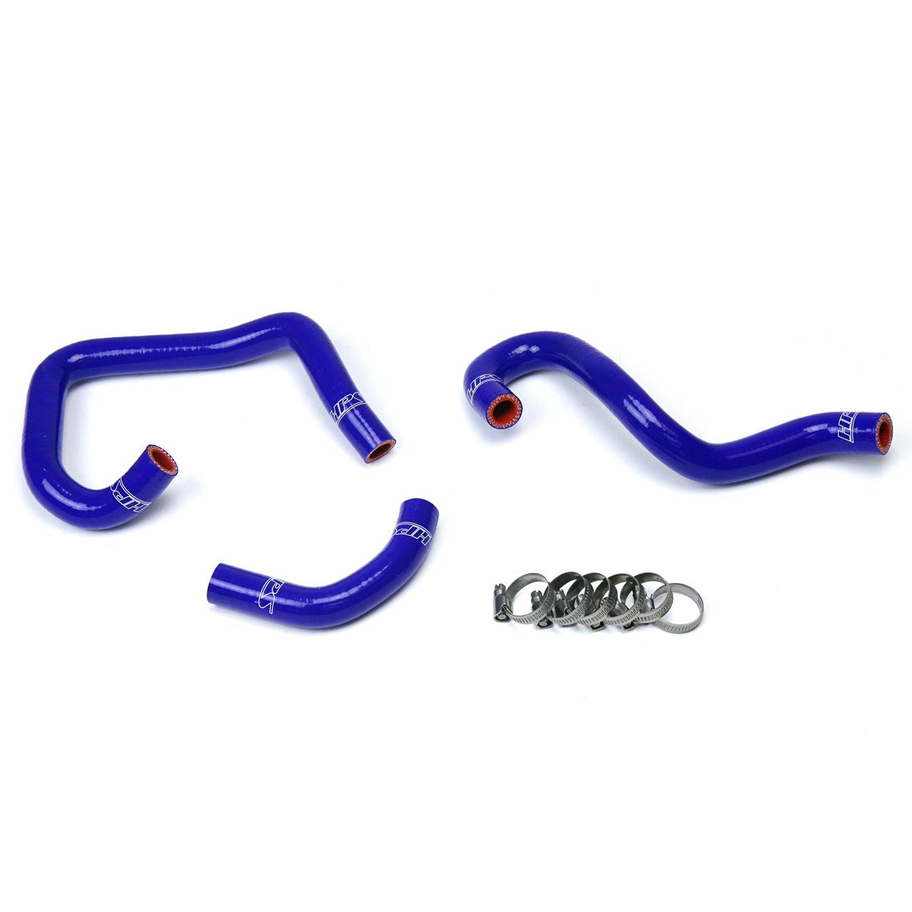 HPS Blue Reinforced Silicone Heater Hose Kit Coolant for Toyota 93-98 Supra MK4 2JZ Turbo Left Hand Drive