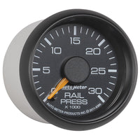 Thumbnail for Autometer Factory Match 52.4mm Digital Stepper Motor 0-30,000 PSI Diesel Fuel Rail Pressure Gauge