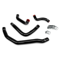 Thumbnail for HPS Black Reinforced Silicone Radiator Coolant Hose Kit (4pc set) for rear engine for Toyota 90-99 MR2 3SGTE Turbo