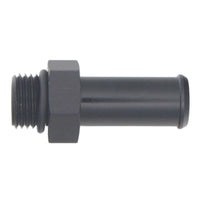 Thumbnail for DeatschWerks 6AN ORB Male to 1/2in Male Barb Fitting (Incl O-Ring) - Anodized Matte Black