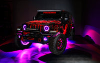 Thumbnail for Oracle LED Illuminated Wheel Rings - ColorSHIFT No Remote - ColorSHIFT No Remote SEE WARRANTY