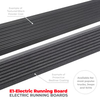 Thumbnail for RealTruck 15-19 Chevrolet Silverado 2500HD DC 4dr VoltStep Electric Running Board Kit - Tex. Blk