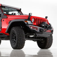Thumbnail for Go Rhino 07-18 Jeep Wrangler JK (Sport/Rubicon/Sahara) Rockline Front Bumper Lower Skid Plate ONLY