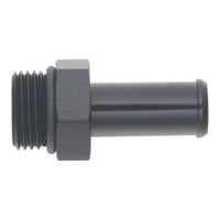 Thumbnail for DeatschWerks 8AN ORB Male to 1/2in Male Barb Fitting (Incl O-Ring) - Anodized Matte Black