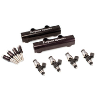 Thumbnail for Injector Dynamics ID1300 Subaru STi (04-06) 1300cc Injectors Top Feed Conversion Kit