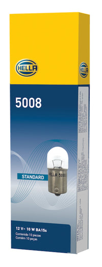 Thumbnail for Hella Bulb 5008 12V 10W BA15s B6