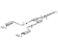 Thumbnail for Borla 15-16 Dodge Challenger R/T 5.7L Dual Rectangle Angle Cut Dual Split Rear Exit ATAK Exhaust