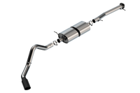 Thumbnail for Borla 20-22 Chevrolet/GMC Silverado/Sierra 6.6L T-304 SS Cat-Back S-Type Exhaust - Brushed