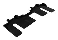Thumbnail for 3D MAXpider 2007-2015 Mazda CX-9 Kagu 2nd Row Floormats - Black