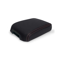 Thumbnail for PRP 2016+ Center Console Cover Toyota Tacoma - Black with Red Stitching