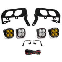Thumbnail for Baja Designs 14-15 Silverado 1500 White Fog Pocket Kit - Amber