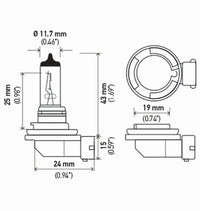 Thumbnail for Hella Bulb H11 12V 55W Pgj192 T4 (2)