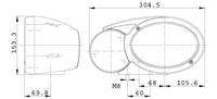 Thumbnail for Hella Headlamp Es/Us Fapo Bl Li 0Grm8 Mg 1Eb