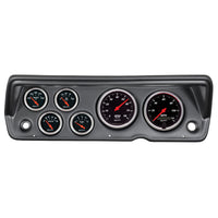 Thumbnail for Autometer Designer Black 70-76 Duster/Demon/Dart Dash Kit 6pc Tach / MPH / Fuel / Oil / WTMP / Volt