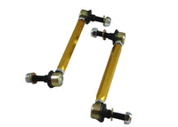 Thumbnail for Whiteline 11+ Ford Ranger PX 2WD/4WD Rear Swaybar link kit-Adjustable Extra Heavy Duty Ball Link