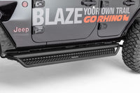 Thumbnail for Go Rhino Dominator Extreme D1 Side Steps - Tex Blk - 73in