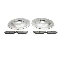 Thumbnail for Alcon 19-20 Raptor/ 18-20 F-150 Rear Pad and Rotor Kit (Use with Stock Calipers) w/ Elect Park Brake