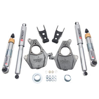 Thumbnail for Belltech LOWERING KIT 16.5-18 Chevy Silverado/Sierra All Cab 2in F / 2or3in R w/ Street Perf Shocks