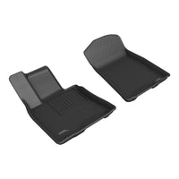 Thumbnail for 3D Maxpider 22-23 Genesis GV70 Kagu Floor Mat- Black R1
