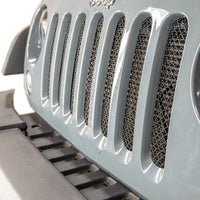Thumbnail for DV8 Offroad 2007-2018 Jeep JK Black Mesh Grille