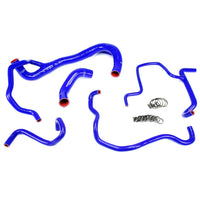 Thumbnail for HPS Blue Reinforced Silicone Radiator + Heater Hose Kit Coolant for Dodge 15-18 Challenger SRT 392 6.4L V8