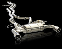 Thumbnail for Akrapovic 07-12 BMW 335i (E90 E91) Evolution Line Cat Back (Titanium) w/ Titanium Tips