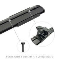 Thumbnail for Go Rhino 20-22 Jeep Gladiator JT/16-22 Toy. Tacoma/05-21 Nssn Frontier XRS Cross Bars Kit - Tex. Blk