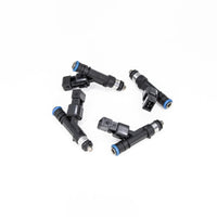Thumbnail for DeatschWerks 85-98 Volvo 240/740/940 Red Block 900cc Injectors - Set of 4