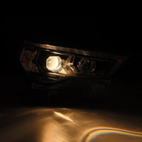 Thumbnail for AlphaRex 14-22 Toyota 4Runner PRO-Series Projector Headlights Black w/Seq. Sig. + DRL