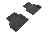 Thumbnail for 3D MAXpider 2017-2019 Infiniti Q60 Kagu 2nd Row Floormats - Black