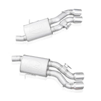 Thumbnail for Stainless Works 2016-18 Cadillac CTS-V Sedan Axleback System Dual-Mode Turbo Mufflers 4in Tips