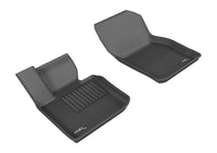 Thumbnail for 3D MAXpider 2014-2019 Mini Hardtop 2-Door/Convertible Kagu 1st Row Floormat - Black
