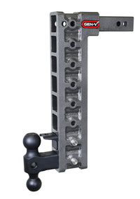 Thumbnail for Gen-Y Mega Duty 2in Shank 17.5in Drop 10K Hitch w/Dual-Ball/Pintle Lock/Stabilizer Kit