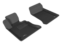 Thumbnail for 3D MAXpider 2009-2012 Mercedes-Benz GLK-Class X204 Kagu 1st Row Floormat - Black
