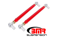 Thumbnail for BMR 79-98 Fox Mustang Chrome Moly Lower Control Arms w/ Double Adj. Rod Ends - Red