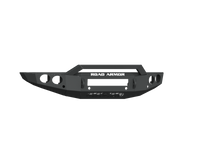 Thumbnail for Road Armor 19-20 Ford Ranger Stealth Front Bumper w/Round Light Pods/Pre-Runner Guard - Tex Blk