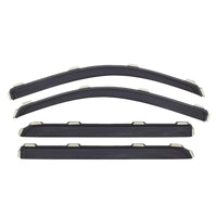 Thumbnail for AVS 09-13 Toyota Corolla Ventvisor In-Channel Front & Rear Window Deflectors 4pc - Smoke