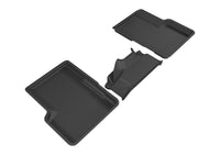 Thumbnail for 3D MAXpider 2015-2020 Jeep Renegade Kagu 2nd Row Floormats - Black