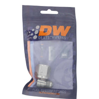 Thumbnail for DeatschWerks 8AN Female Flare to 6AN Male Flare Reducer - Anodized DW Titanium