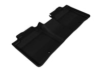 Thumbnail for 3D MAXpider 2013-2018 Lexus ES/ES Hybrid Kagu 2nd Row Floormats - Black