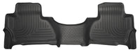 Thumbnail for Husky Liners 15 Cadillac Escalade ESV WeatherBeater Black 2nd Seat Floor Liners