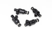 Thumbnail for DeatschWerks Universal 1000cc Low Impedance 11mm Upper Injector - Set of 4